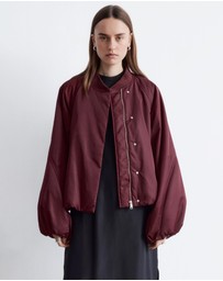 & Other Stories - Voluminous-Sleeve Bomber Jacket