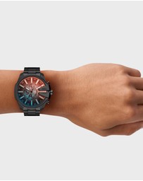 Diesel - Mega Chief Slim Black Analogue-Chronograph Watch