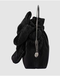 Olga Berg - Elise Pleated Top Handle