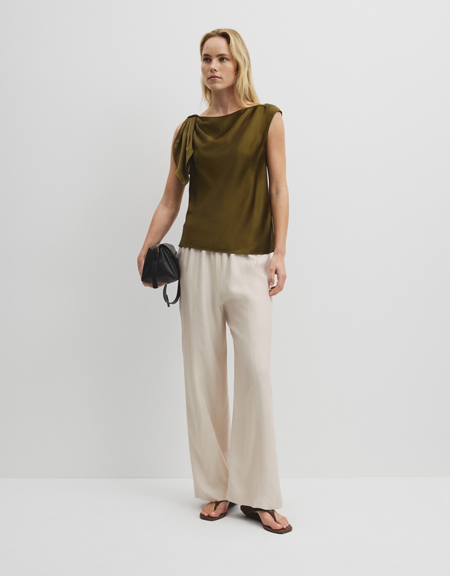 Country Road - Tie Shoulder Top