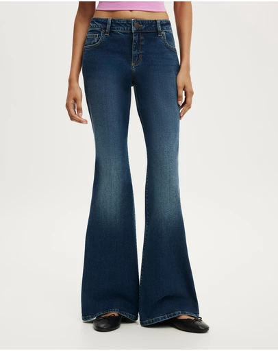 Cotton On - Petite Mid Rise Bootcut Jean