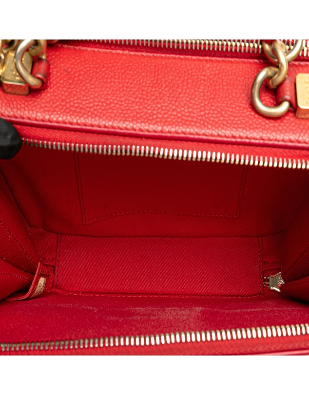Pre-Loved by Azura Reborn - Pre-Loved Small Quilted Caviar Top Handle Camera Bag