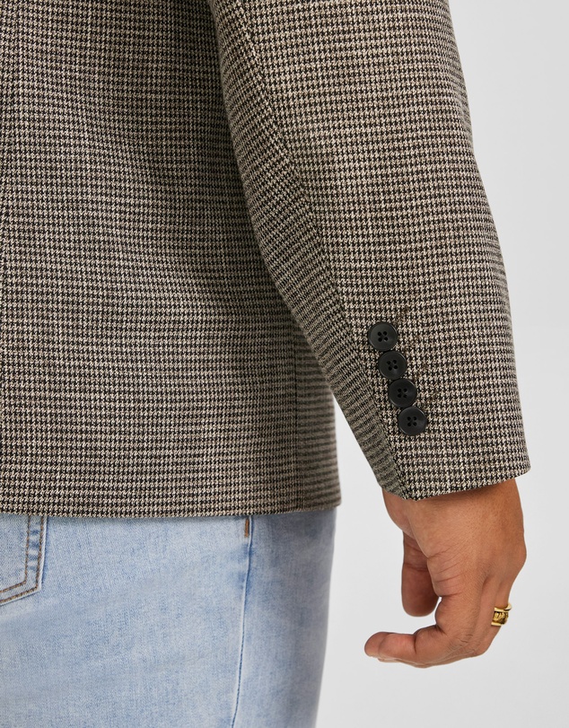 Johnny Bigg - Barker Check Stretch Blazer