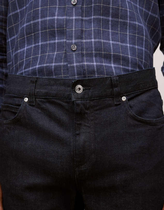 Trenery - Modern Slim Dark Wash Jean in Ink Blue