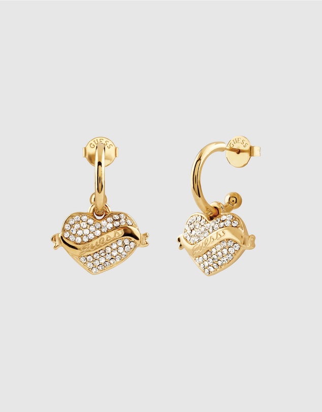 GUESS - Gold-Tone Vintage Guess Earrings