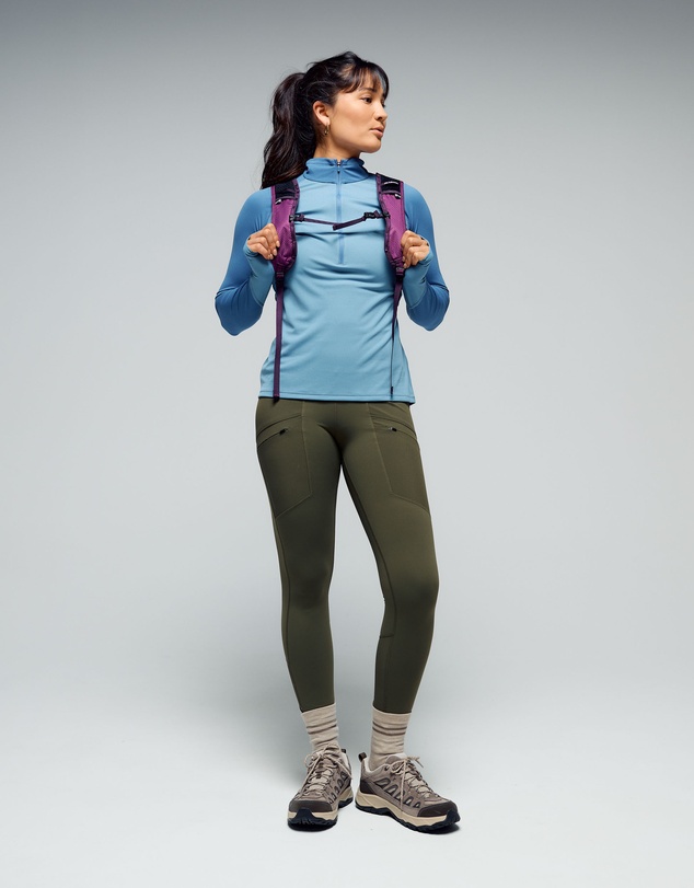 Kathmandu - KMDAction Quarter Zip Baselayer Top