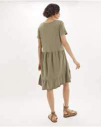 Amelius - Montana Ruffled Tee Dress