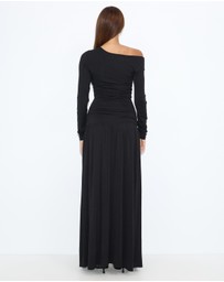 Dazie - She's All That LS Jersey Maxi Dress