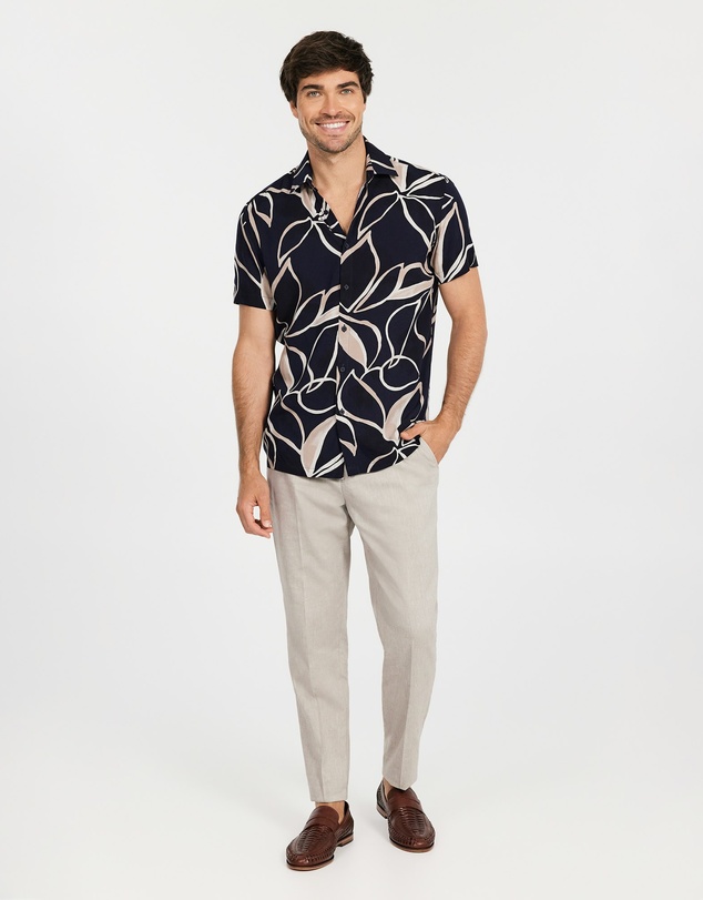 Tarocash - Terzo Viscose Abstract Shirt
