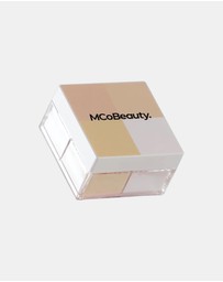 MCoBeauty - Correcting Quad Loose Powder - Medium/Warm