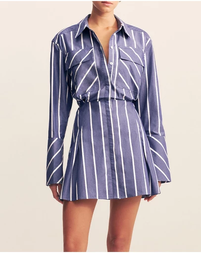 Shona Joy - Cambridge Shirt Mini Dress