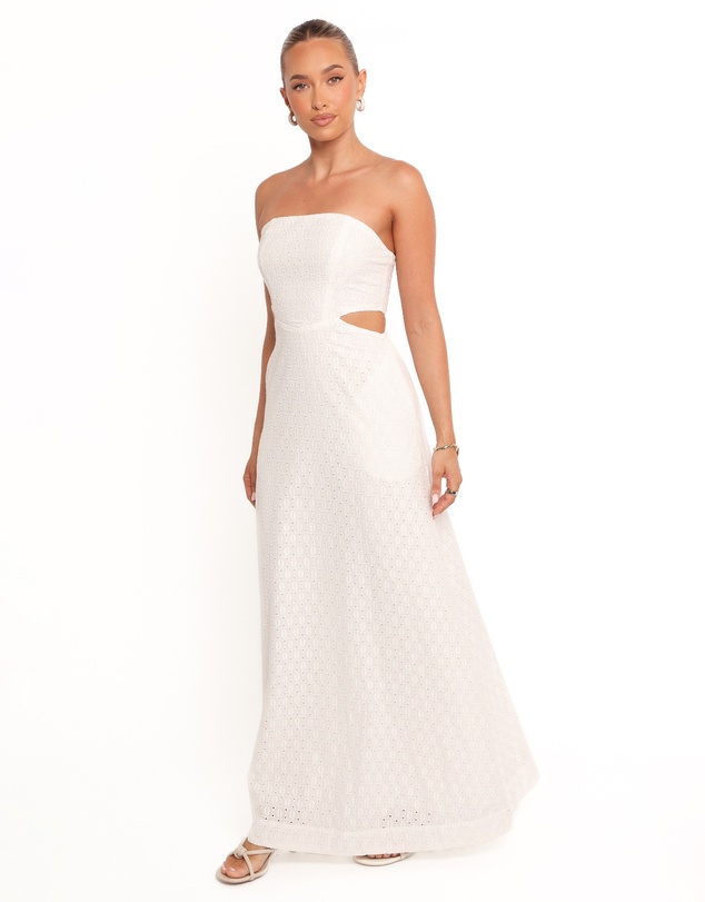 Petal & Pup - Laura Midi Dress - White