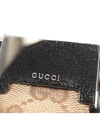 Pre-Loved by Azura Reborn - Pre-Loved GG Canvas Web Half Moon Crossbody