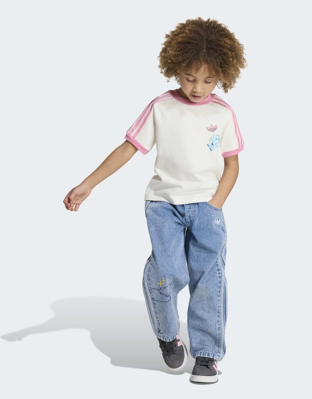 adidas Originals - CARE BEARS X ADIDAS LOOSE DENIM PANTS Kids