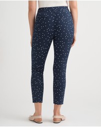 David Lawrence - Adriana Compact Cotton Pants