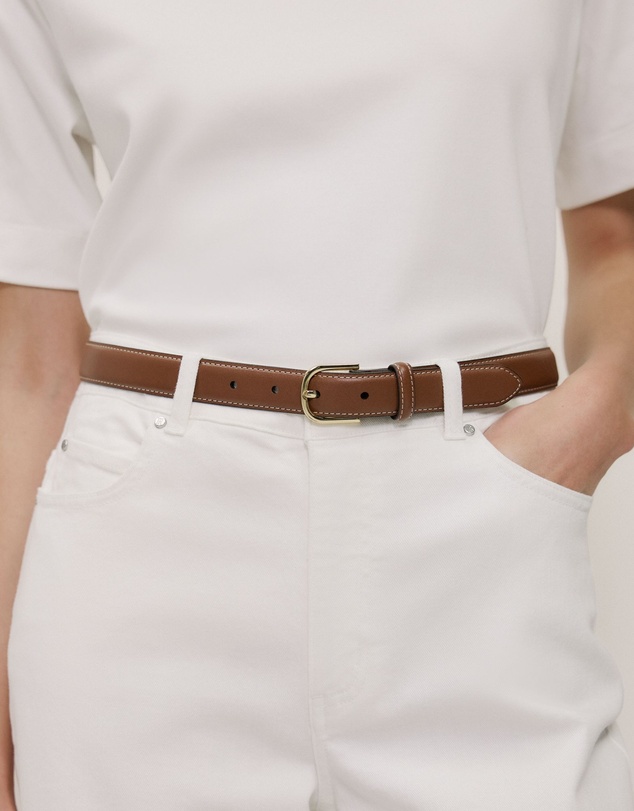 Trenery - Elarin Belt in Sienna