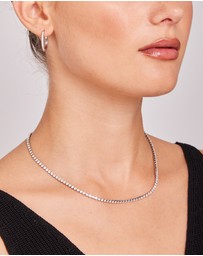 Zoe Olivia - Waterproof Classic Tennis Necklace