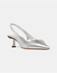 Kate Spade - Lover Slingback Kitten Heels