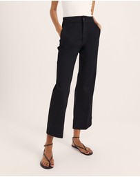 SABA - Ava Cropped Wide Leg Jean