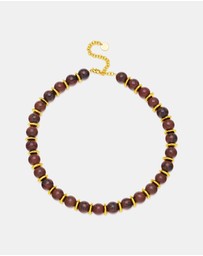 Amber Sceats - Sorrento Necklace in Brown
