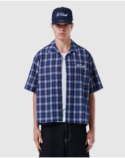 B.Cools - Script Crop Shirt