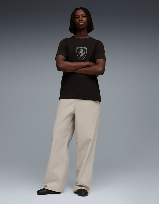 Puma - Scuderia Ferrari Tonal Shield Tee - Men