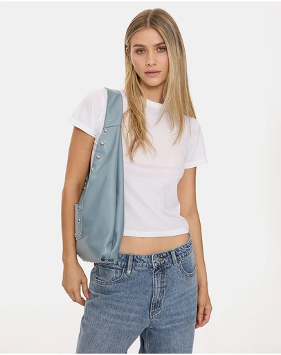 Thrills - Wish Me Luck Studded Shoulder Bag