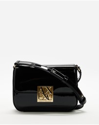 Armani Exchange - Amy Patent Crossbody Small
