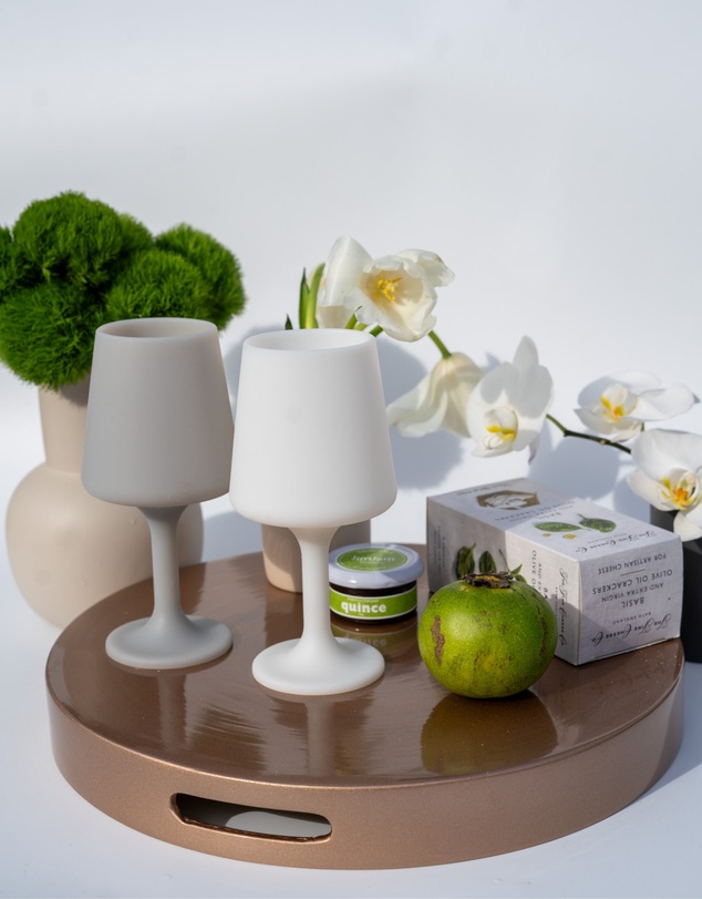 porter green - swepp | silicone unbreakable wine glasses