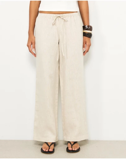 AERE - Edie Linen Pants