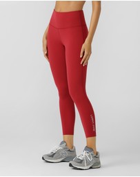Lorna Jane - Lotus No Chafe Phone Pocket Ankle Biter Leggings