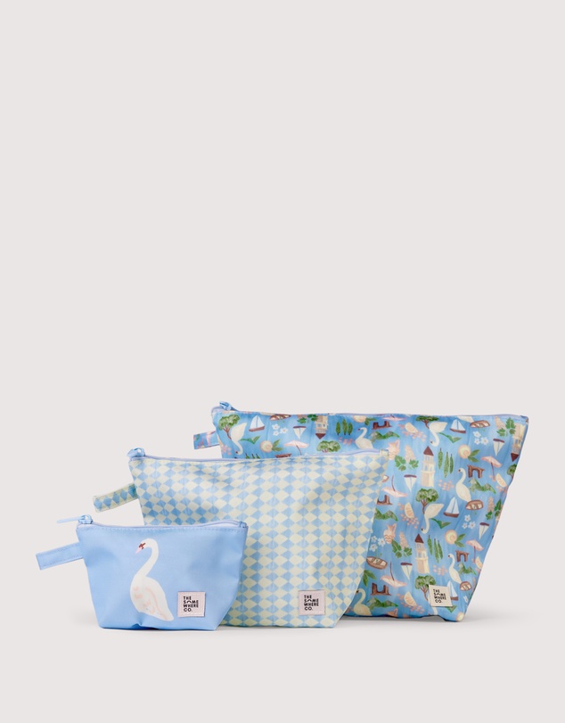 The Somewhere Co - Swan Lake Handy Pouch Trio