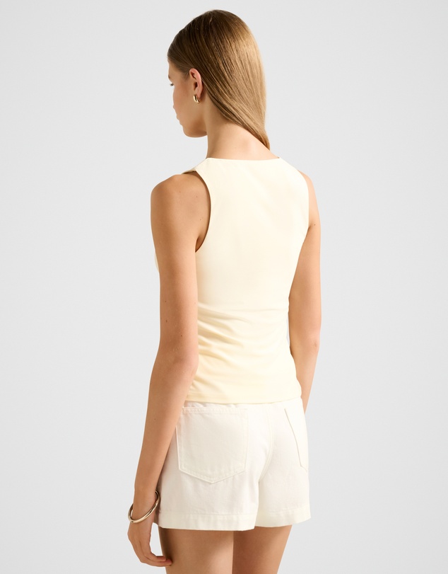 Forever New - Brynn Beaded Keyhole Top