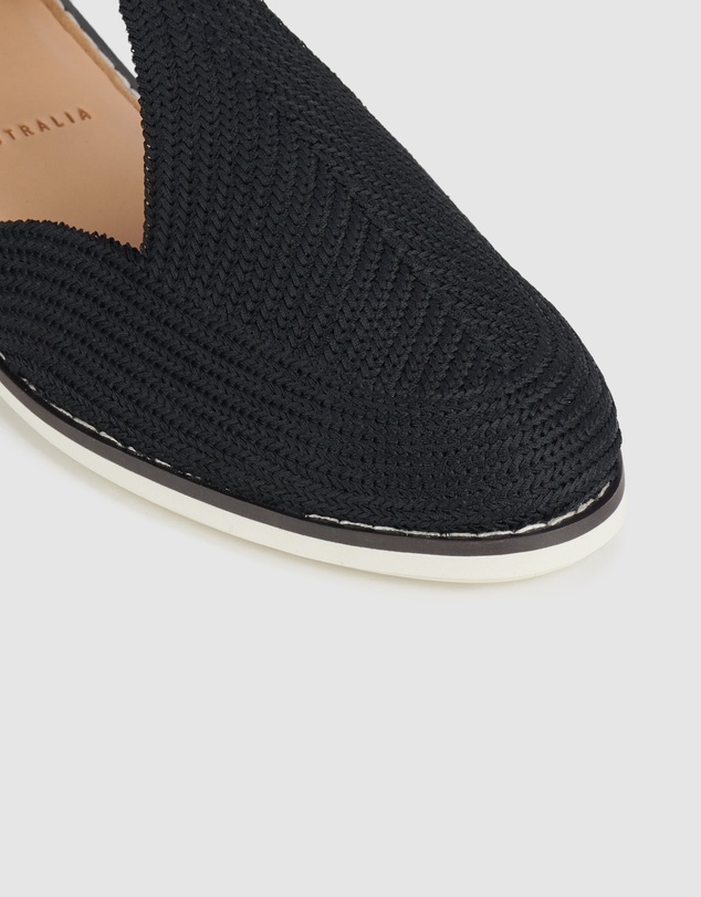 Rollie - Sidecut T-Bar Weave Shoe