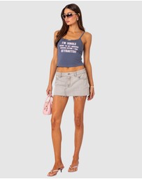 EDIKTED - Micah Denim Mini Skirt
