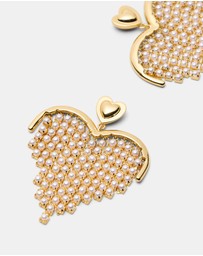 MIMCO - Enticing Heart Earrings