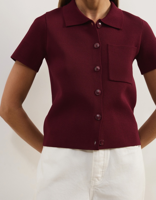Atmos&Here - Sana Short Sleeve Knit Cardigan
