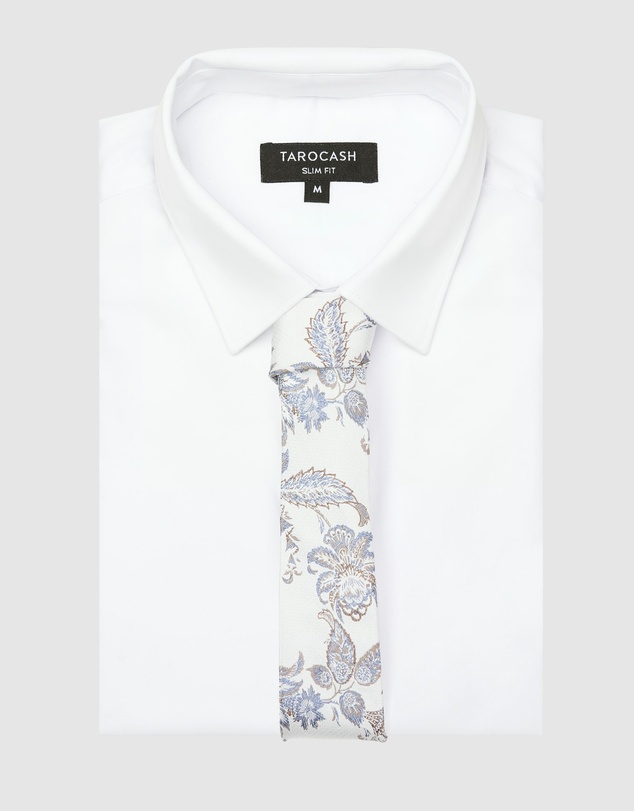 Tarocash - Fiennes Floral Silk Tie