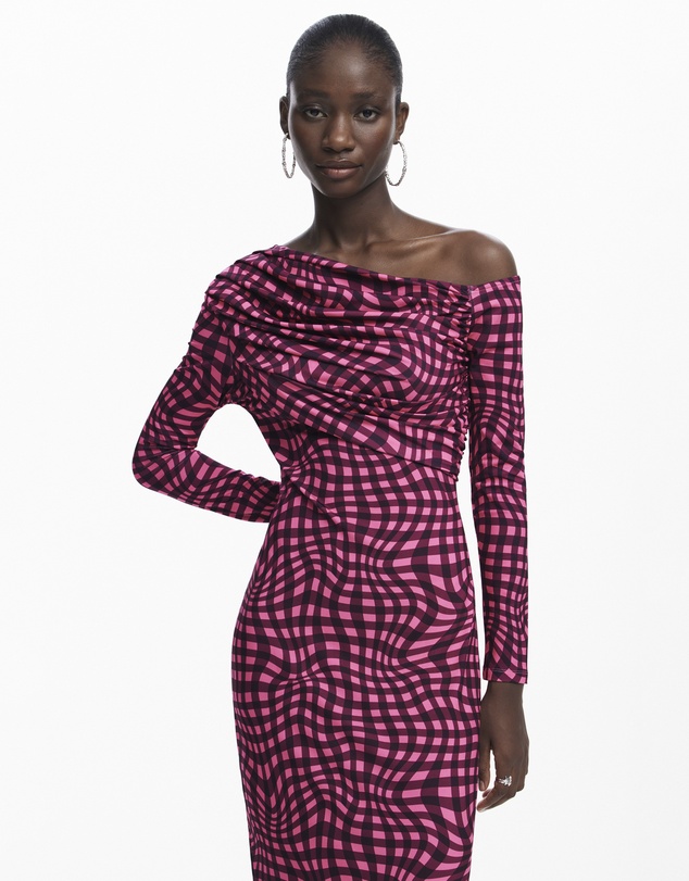 Desigual - Psychedelic check Dress