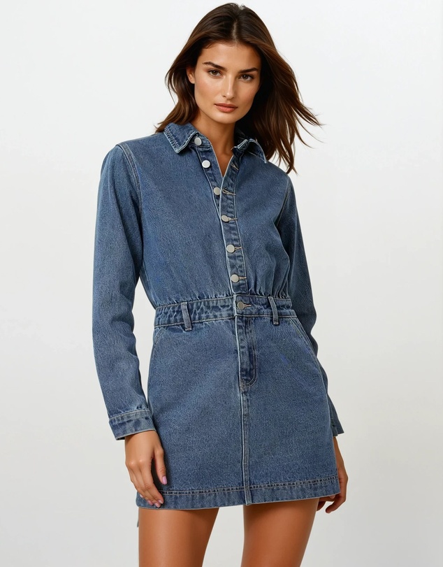 Calli - Lucien Denim Dress