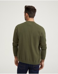 Oxford - Miles Knitted Bomber Jacket