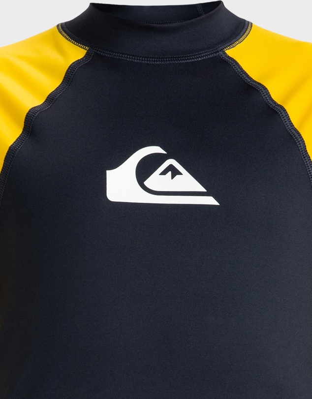 Quiksilver - Boys 4 to 16 Everyday UPF 50 Short Sleeve Rash Vest