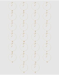 Arms Of Eve - Statement Letter Pearl Necklace