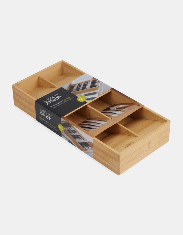 Joseph Joseph - DrawerStore™ Bamboo Large Compact Cutlery Organiser