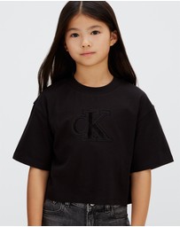 Calvin Klein Jeans - Girls Boxy Logo T-Shirt