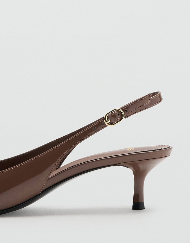 M.N.G - Kitten Heel Pointed Shoes