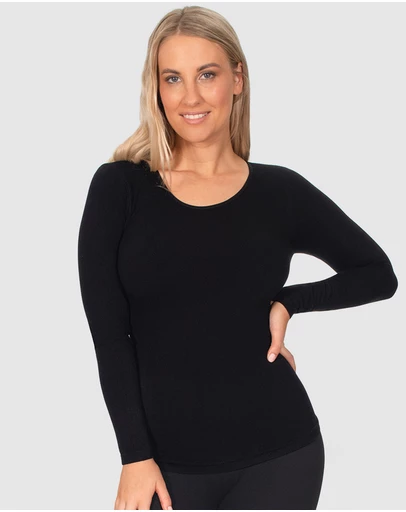 B Free Intimate Apparel - Seamless Long Sleeve Thermal Top