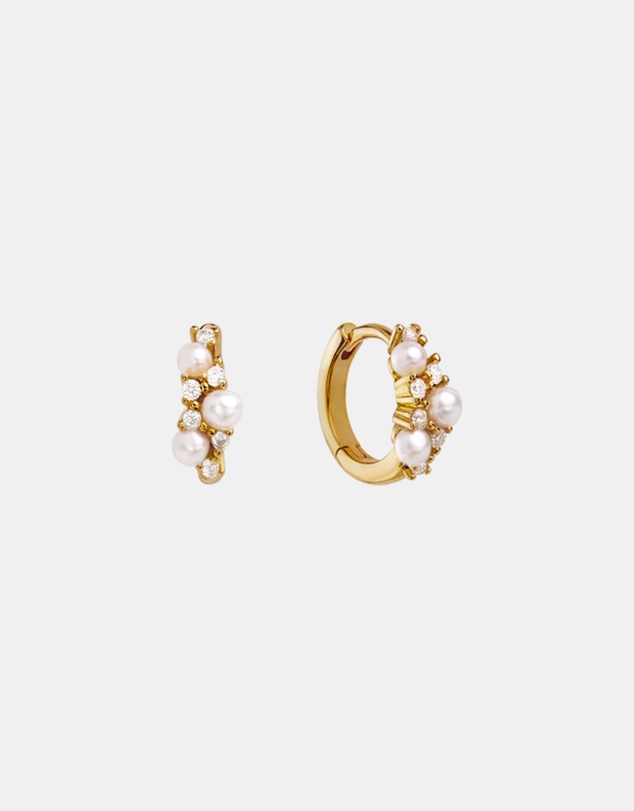 SAINT VALENTINE - Stars & Moons Huggies - Gold