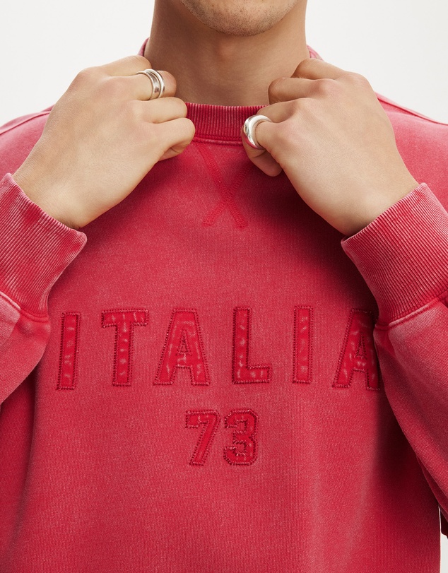 Cotton On - Oversized Graphic Crew Sweater