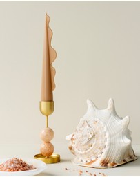 Black Blaze - Seaweed Pillar Candle